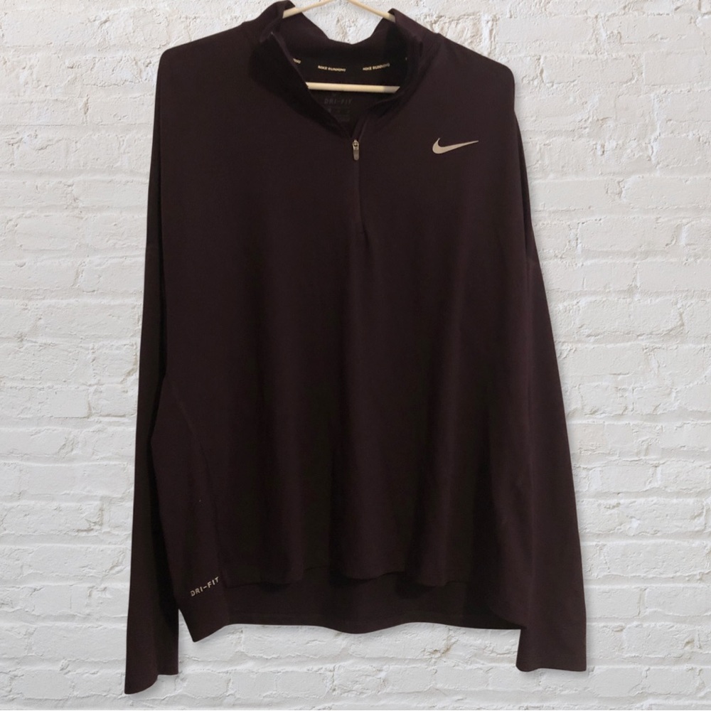 Plum Nike Dri-fit sweatshirt